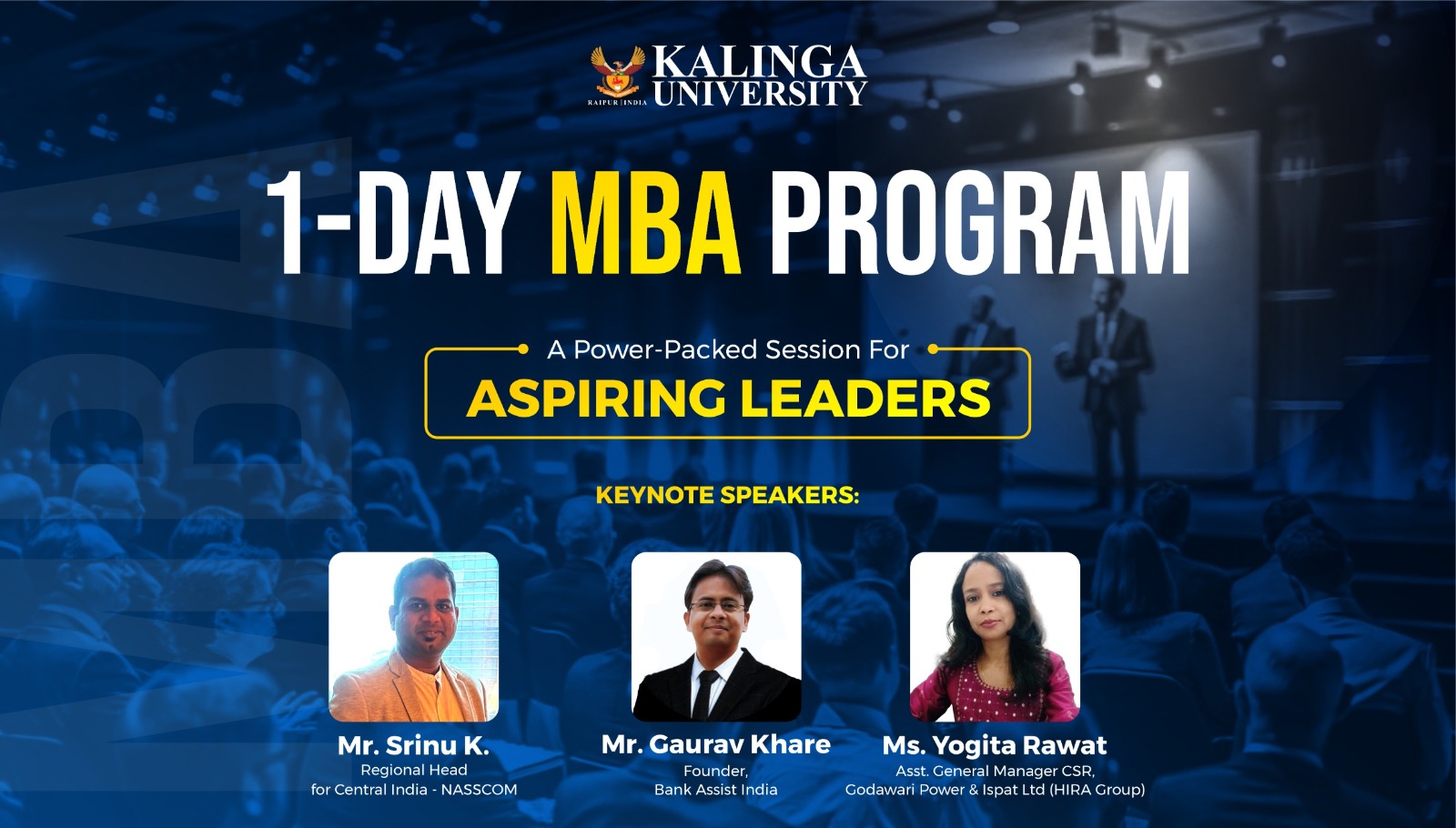 Kalinga University MBA program