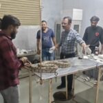 अजगर बना मरीज : 10 फीट लंबे घायल अजगर की सफल सर्जरी