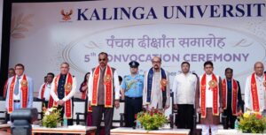 माननीय राज्यपाल छत्तीसगढ़ की अध्यक्षता में कलिंगा विश्वविद्यालय में पंचम दीक्षांत समारोह 2025 का भव्य आयोजन.