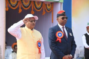 बालको ने बी.आर. आंबेडकर स्टेडियम में धूमधाम से मनाया 77वां गणतंत्र दिवस  _बालको उत्पादन के साथ ही सर्वांगीण विकास के लिए प्रतिबद्ध हैः सीईओ राजेश कुमार.