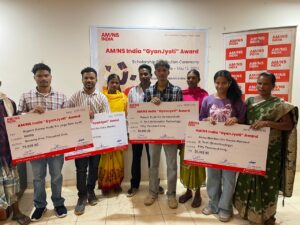 किरंदुल की प्रतिभाओं का उदय: AMNS इंडिया की “ज्ञानज्योति” छात्रवृत्ति ने रोशन किया दूरस्थ वनांचल का भविष्य.