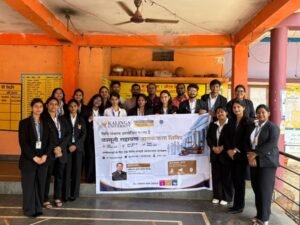 कलिंगा विश्वविद्यालय ने पलौद गांव में उपभोक्ता अधिकारों पर कानूनी सहायता जागरूकता शिविर का आयोजन किया.